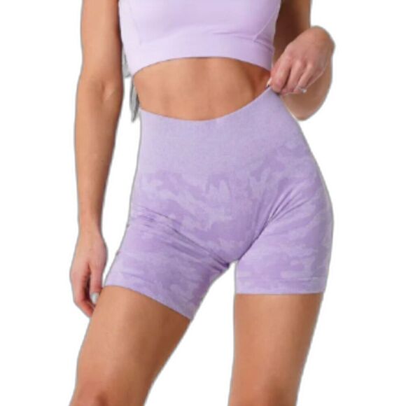 NVGTN Seamless Camo Short *Lilac - Picture 1 of 7